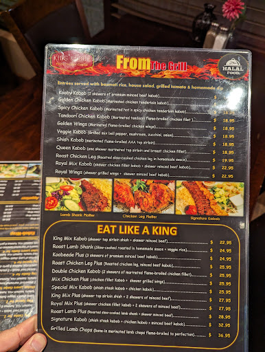 Photo of King Kabob Restaurant - next to TD bank, 32435 South Fraser Way #4, Abbotsford, BC V2T 1X4