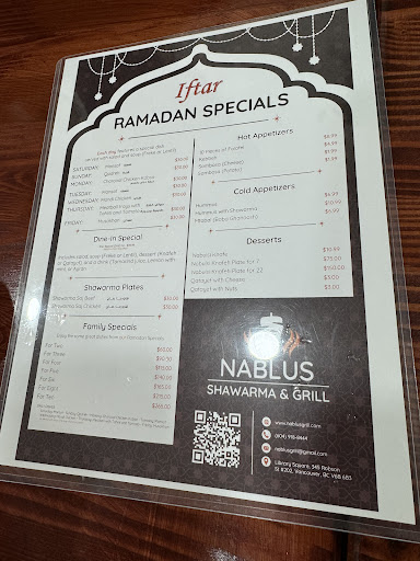 Photo of Nablus Shawarma & Grill - Library Square, 345 Robson St #202, Vancouver, BC V6B 6B3