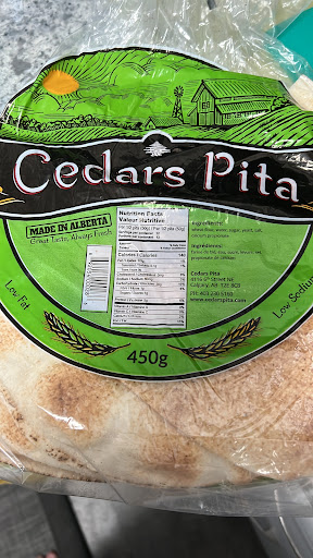 Photo of Cedars Pita - 4116 6 St NE, Calgary, AB T2E 8C8