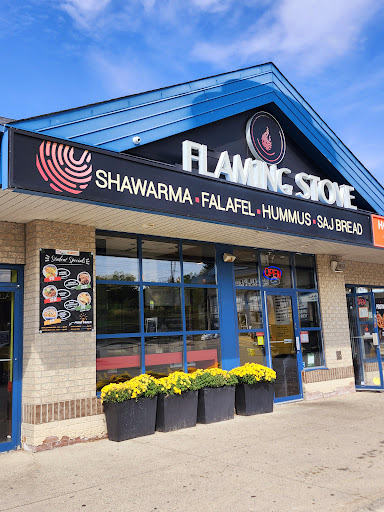 Photo of flaming stove - 869 Mulock Dr, Newmarket, ON L3Y 8S3