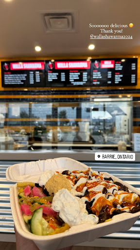 Photo of Walla shawarma - 222 Mapleview Dr W Unit C, Barrie, ON L4N 9E7