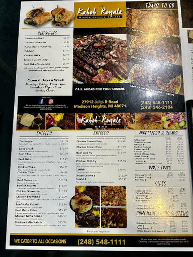 Photo of Kabob Royale - 27912 John R Rd, Madison Heights, MI 48071, USA