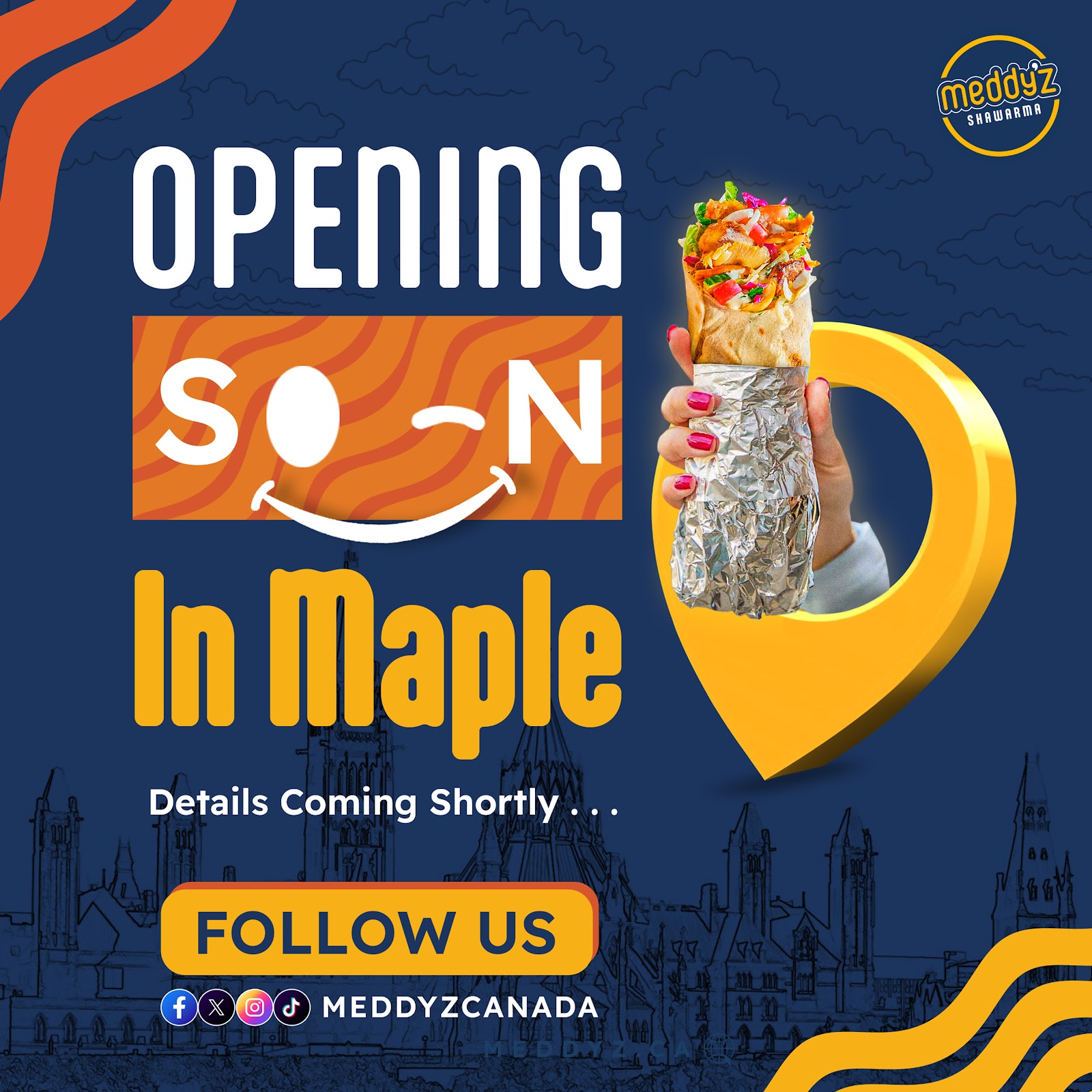 Photo of Meddy'z Shawarma - Authentic Mediterranean Halal Restaurant (Opening Soon) - 190 McNaughton Rd E, Maple, ON L6A 4E2