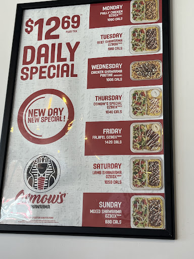 Photo of Osmow's Shawarma - 126 Wellington St W Unit 108, Aurora, ON L4G 2N9