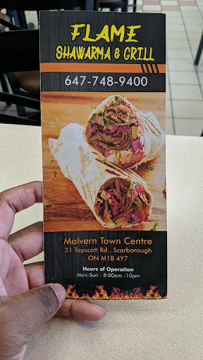 Photo of Flame Shawarma & Grill - 31 Tapscott Rd, Scarborough, ON M1B 4Y7