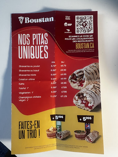 Photo of Restaurant Boustan - 3500 Boulevard Cote Vertu Ouest, Saint-Laurent, QC H4R 1P8