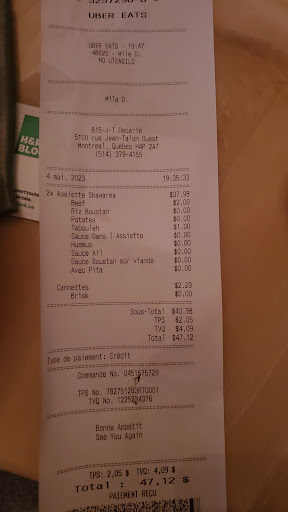 Photo of Restaurant Boustan - 5150 Rue Jean-Talon O, Montréal, QC H4P 2A7