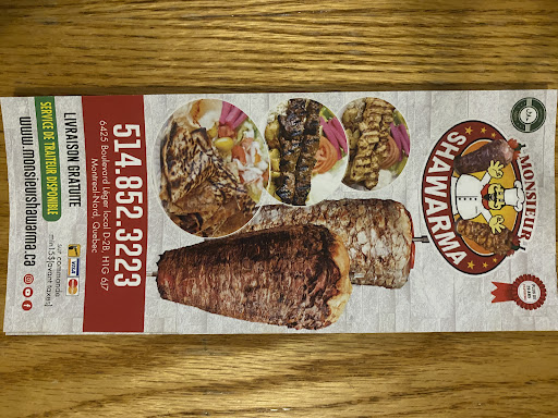 Photo of Monsieur shawarma - 6425 Bd Léger local D-2B, Montréal-Nord, QC H1G 3P6