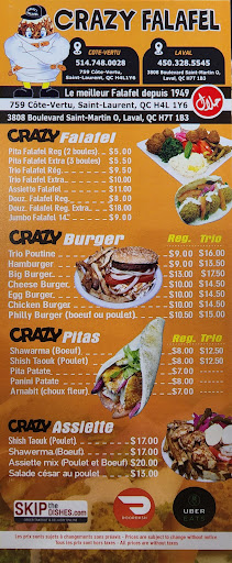 Photo of Crazy falafel laval - 3808 Blvd. Saint-Martin O, Laval, QC H7T 1B3