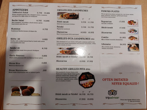 Photo of Restaurant Bachir - 54 Boulevard René-Lévesque O, Québec, QC G1R 2A4