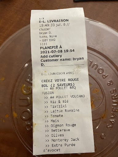 Photo of Poulet Rouge - Entrée principale, 4225 Bd des Forges, Trois-Rivières, QC G8Y 1W2