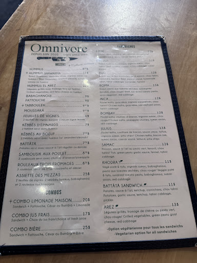 Photo of Omnivore St-Laurent - 4306 Boul. Saint-Laurent, Montréal, QC H2W 1Z3