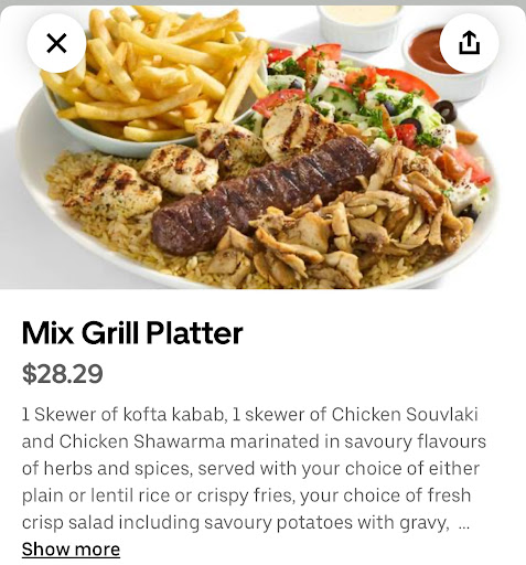 Photo of Lazeez Shawarma - 7070b St Barbara Blvd Unit 78, Mississauga, ON L5W 0E6