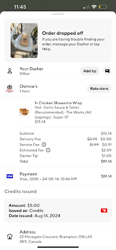 Photo of Osmow's Shawarma - 10635 Bramalea Rd #3, Brampton, ON L6R 3P4
