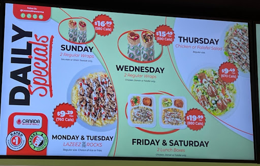 Photo of Lazeez Shawarma - 6230 Finch Ave W, Etobicoke, ON M9V 0A1