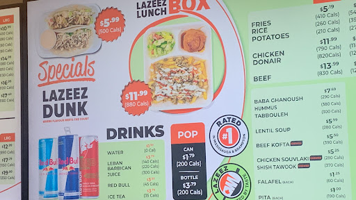 Photo of Lazeez Shawarma - 660 Eglinton Ave W, Mississauga, ON L5R 3V2