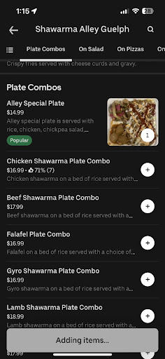 Photo of Shawarma Alley Guelph - 43 Macdonell St, Guelph, ON N1H 2Z4
