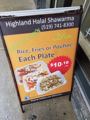 Photo of Highland Halal Shawarma - 200 Highland Rd W, Kitchener, ON N2M 3C2