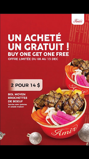 Photo of Restaurant Amir Verdun - 4401 Rue Wellington, Verdun, QC H4G 1W5