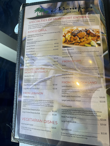 Photo of Montfort Mediterranean Cuisine Restaurant - Trafalgar - 430 Iroquois Shore Rd, Oakville, ON L6H 0X7