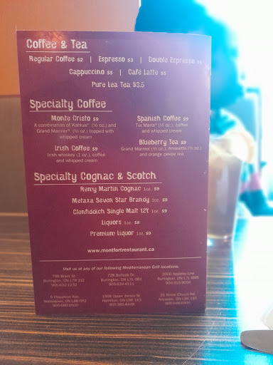 Photo of Montfort Mediterranean Grill - Burloak - 728 Burloak Dr, Burlington, ON L7L 0B1