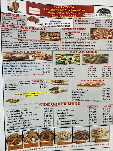 Photo of Pita Pizza - 526 Main St E, Hamilton, ON L8M 1J1
