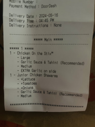 Photo of Osmow's Shawarma - 1317 Barton St E, Hamilton, ON L8H 2V4