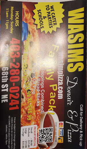 Photo of wasim's donair & Pizza - 2220 68 St NE, Calgary, AB T1Y 6Y7