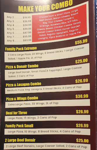 Photo of wasim's donair & Pizza - 2220 68 St NE, Calgary, AB T1Y 6Y7