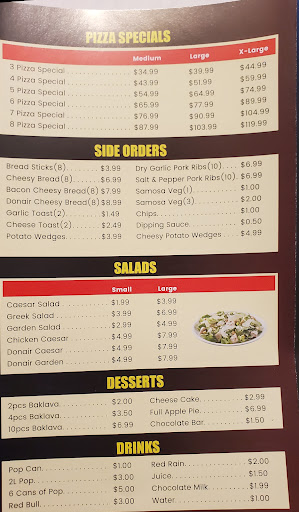 Photo of wasim's donair & Pizza - 2220 68 St NE, Calgary, AB T1Y 6Y7
