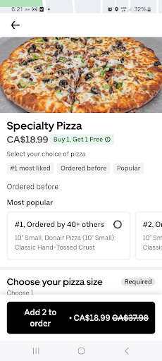 Photo of Cosmic Pizza and Donair - 2439 54 Ave SW #20a, Calgary, AB T3E 1M4