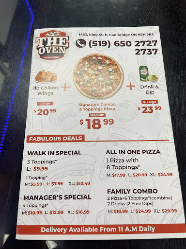 Photo of The Oven Pizza - 1453 King St E, Cambridge, ON N3H 3R3