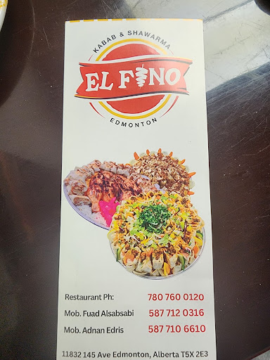 Photo of Elfino Kabab and Shawarma - 11832 145 Ave NW, Edmonton, AB T5X 2E3