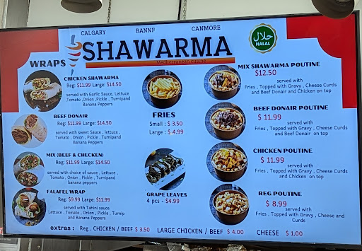Photo of Banff Shawarma - 317 banff Avenue c1b, Banff, AB T1L 1A1