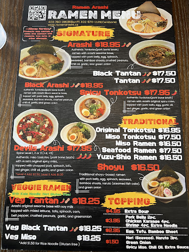 Photo of Ramen Arashi - 1000 7 Ave Unit 105, Canmore, AB T1W 2S9