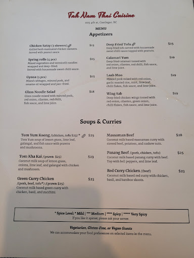 Photo of Tah Nam Thai Cuisine - 1125 4 St, Castlegar, BC V1N 2A8