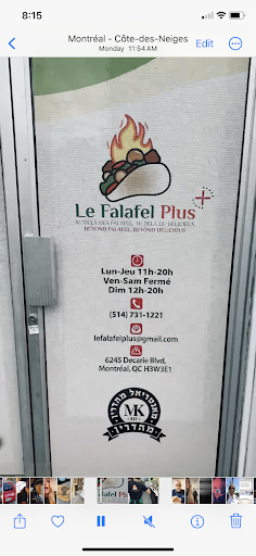 Photo of Le Falafel Plus+ - 6245 Bd Décarie, Montréal, QC H3W 3E1