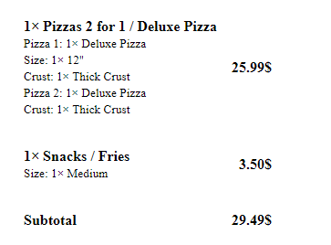 Photo of Pizza Mercier - 801 Rue, Boulevard Saint Jean Baptiste, Mercier, QC J6R 1E9