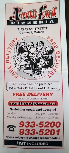 Photo of North End Pizzeria - 1552 Pitt St, Cornwall, ON K6J 3V1