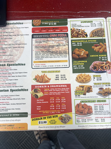 Photo of Great Canadian Pizza & Donair - 100% Halal - 10707 109 St NW, Edmonton, AB T5H 3B7