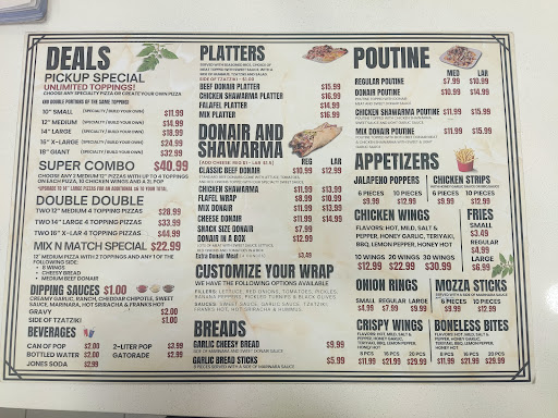 Photo of Cosmic Pizza & Donair - 8611 109 St NW, Edmonton, AB T6G 1E7