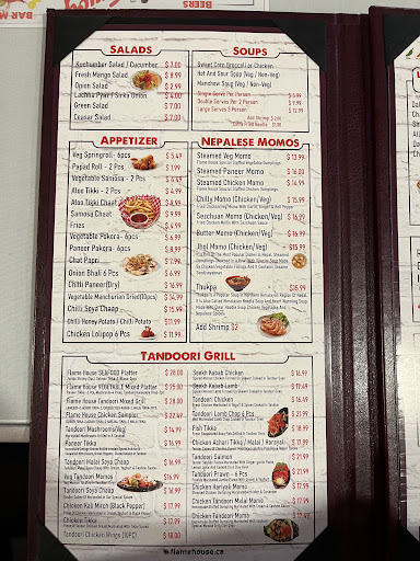 Photo of Flame House Grill & Bar - Elmira (Fine Indian, Hakka Cuisine & Authentic Momos) - 16 Arthur St S, Elmira, ON N3B 1M3