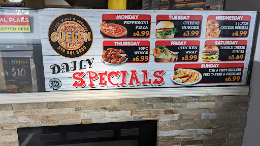 Photo of Guelph Pizza, Wings & Burgers - 338 Waterloo Ave Unit B, Guelph, ON N1H 3J8