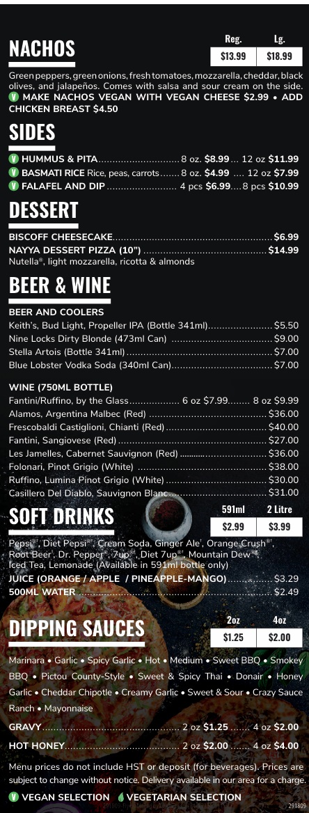 Photo of Nayya Pizza and Grill - Dartmouth - 250 Baker Dr Unit 142, Dartmouth, NS B2W 6L4