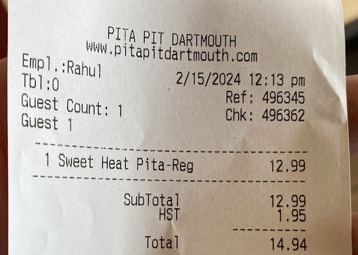 Photo of Pita Pit Dartmouth - 15 Cuddy Ln, Dartmouth, NS B3B 0L1