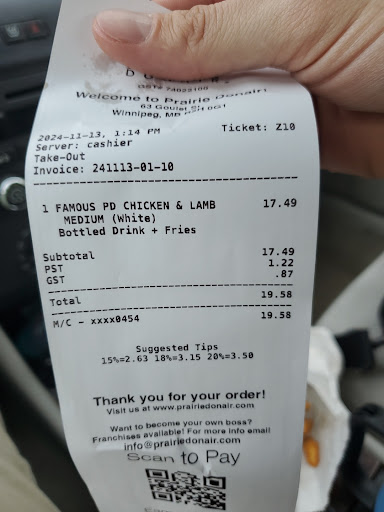Photo of Prairie Donair Dominion Center - 63 Goulet St, Winnipeg, MB R2H 0R5