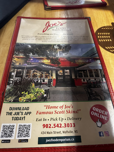Photo of Joe's Food Emporium - 434 Main St, Wolfville, NS B4P 1E2