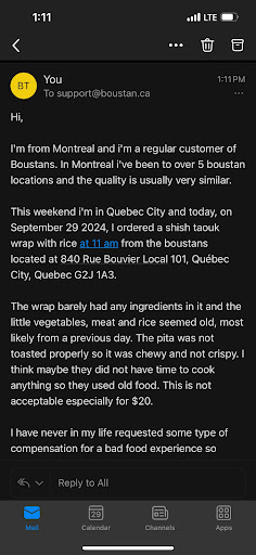 Photo of Restaurant Boustan - 840 Rue Bouvier Local 101, Québec City, QC G2J 1A3
