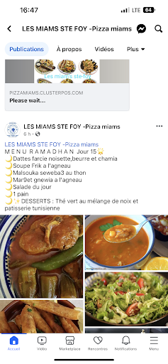 Photo of Pizza Miam's - Entrée indépendante ouest, 2500 Chem. des Quatre-Bourgeois, Québec, QC G1V 4P9