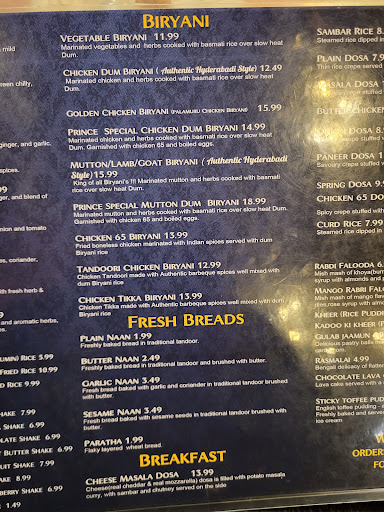 Photo of Hyderabad's Prince Indian Restaurant - 2156 Wyandotte St W, Windsor, ON N9B 1J9